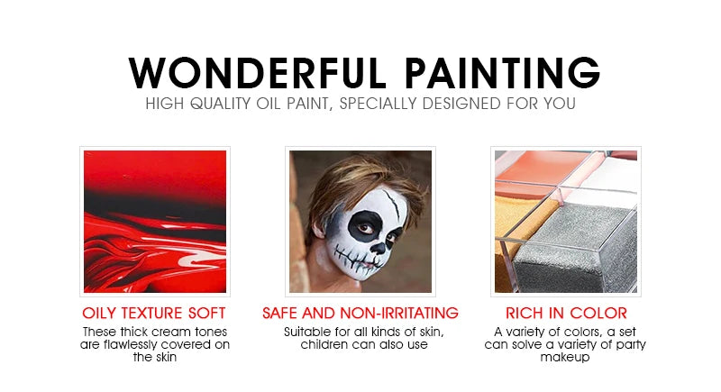 IMAGIC Eyeshadow Palette Matte Make Up Palette Highlight Blus Shimmer Pearlescent Waterproof  Eye shadow Powder And Body Paint