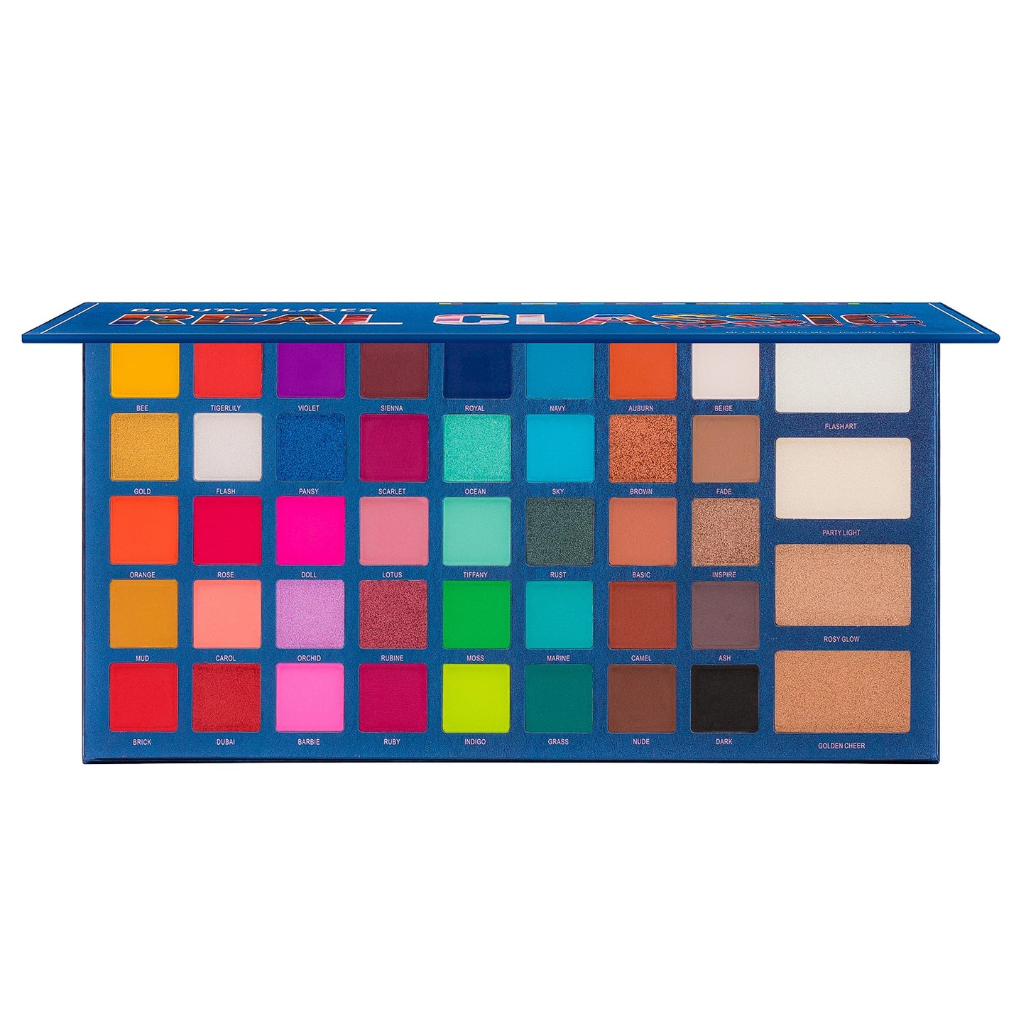 BEAUTY GLAZED REAL CLASSIC Eye Shadow Waterproof Earth Color Multicolor Makeup Palette Easy to Color Eyeshadow Palette