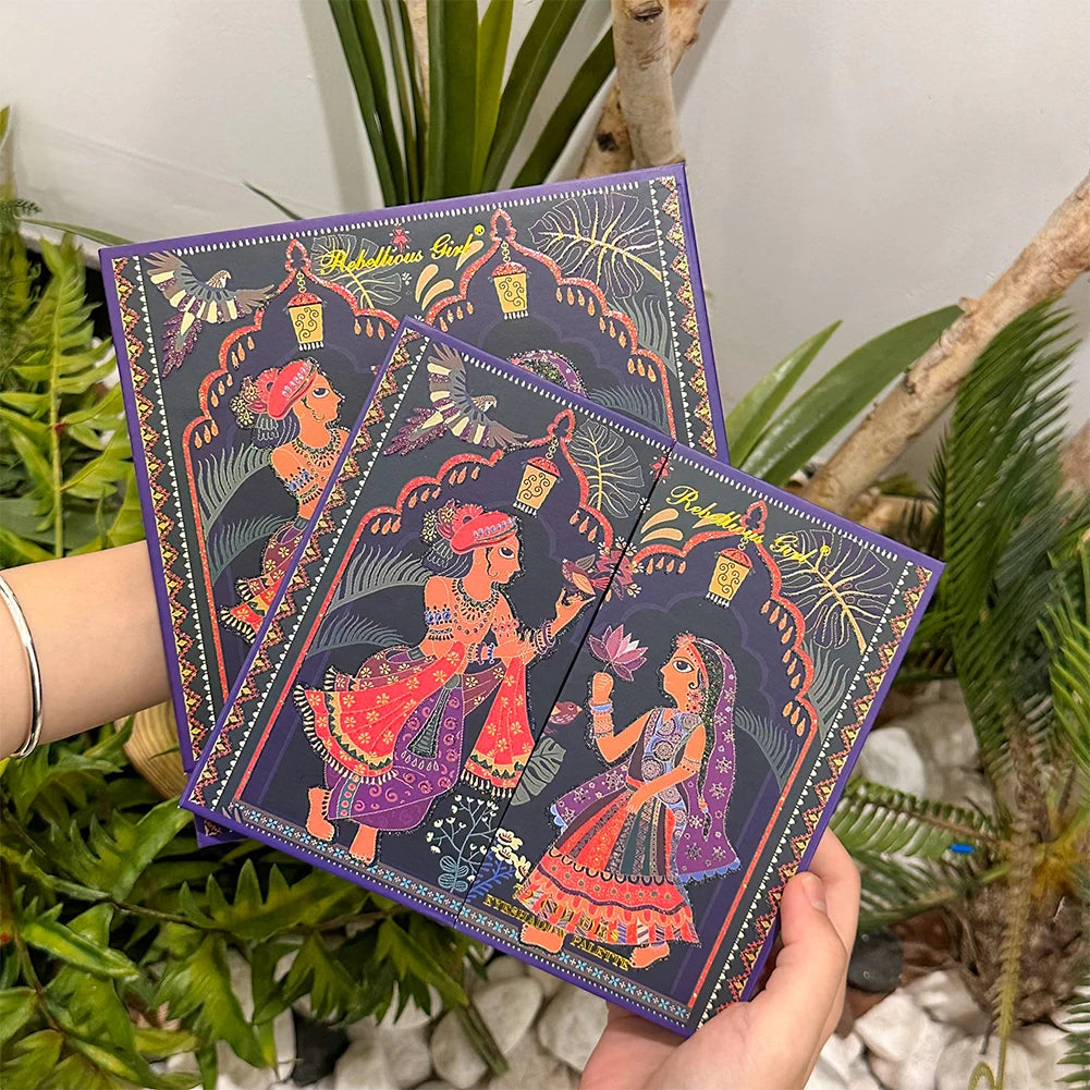 72 Colors Glitter Eyeshadow Palette Matte Waterproof Long Lasting Pressed Powder Cosmetics Kit Fashion Women Eye MakeUp Pallet