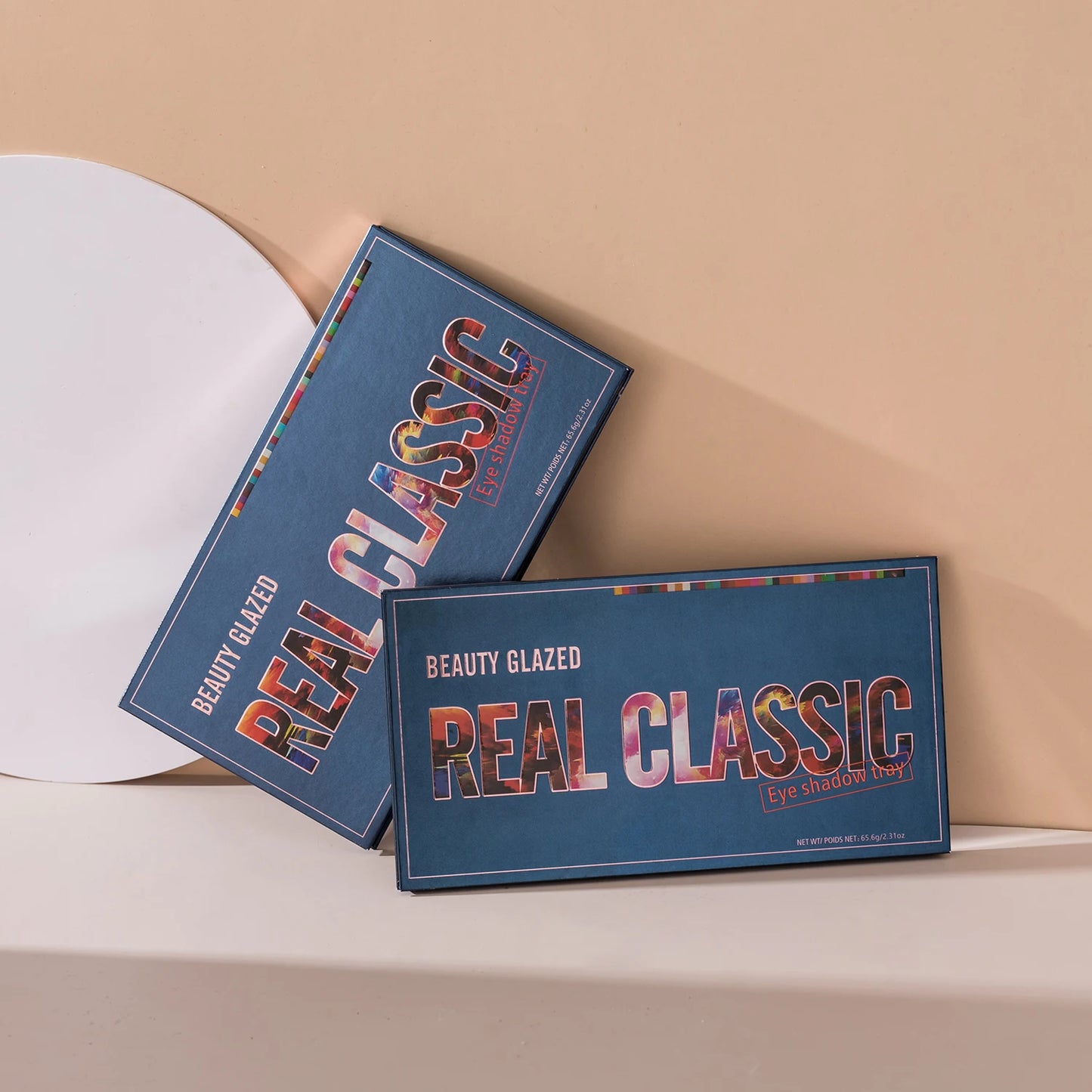 BEAUTY GLAZED REAL CLASSIC Eye Shadow Waterproof Earth Color Multicolor Makeup Palette Easy to Color Eyeshadow Palette